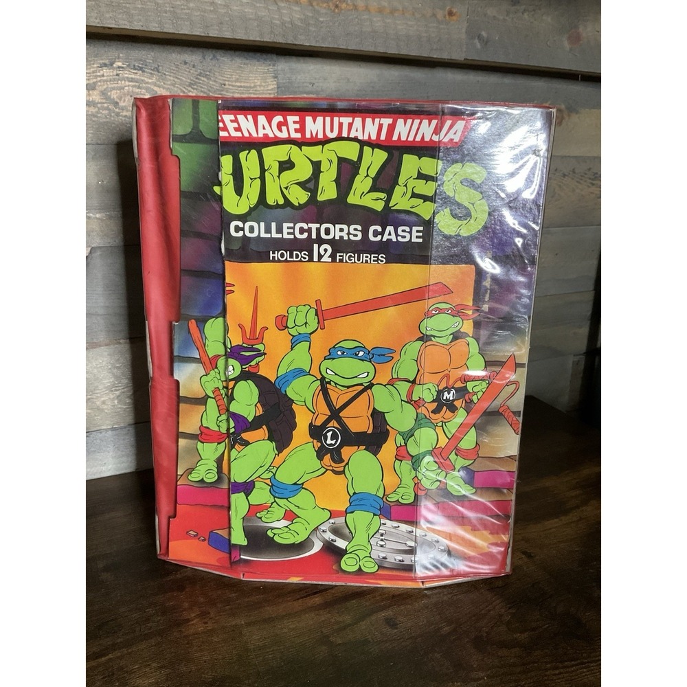 1988 Teenage Mutant Ninja Turtles Collectors Case Holds 12